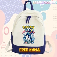 Greninja evolution pokemon bag school bag