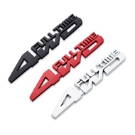 4x Tail Label 4 4WD Decorative Sticker Car Sticker Metal Body Sticker Unique. 4WD Car Car Logo Off-R