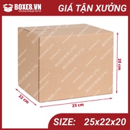 25x22x20 Combo 20 hộp carton Boxes đóng gói hàng giá tại xưởng