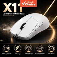 Attack Shark X11 Gaming Mouse, HUANO,2000,TTC,RGB, Tetikus Permainan Attack Shark X11, Suis HUANO Pu