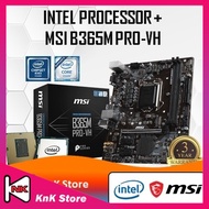 PWP Intel Processor i7-9700 / i5-9400F / i5-9400 / i3-9100 + MSI B365m PRO-VH Motherboard Socket LGA