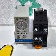 Restock Timer H3Y2 220Vac 60 Seconds 30 Seconds 10 Seconds Omron