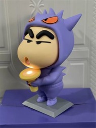 蠟筆小新 野原新之助 Pokemon 耿鬼小新 [42cm高]