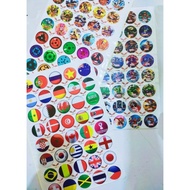 Mainan Anak Tajos/tazos Besi Tebal Isi 40 Pcs Lembaran