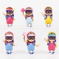 Anime Figure IQ Dr. IQ 6 Types Alale Poop-raising Xiaoyun Doll Decoration Cake Accessories Car