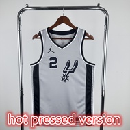 NBA Jersey hot pressed version San Antonio Spurs #2 LEONARD basketball jersey