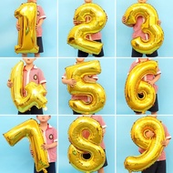 Birthday Number Balloons Birthday Balloon/s - 80cm 32 Inch/s