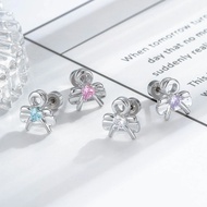 New Design Feeling Novel Love Zircon Folder Ear Bone Studs Cartilage Piercing Ear Bone Studs