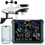 Sainlogic WiFi Smart Weather Station SA9 with 24H/ 7Days Accurate Weather Forecast by Weatherseed® A