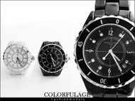 柒彩年代【AE459】高精密全陶瓷腕錶 Valentino范倫鐵諾 藍寶石鏡片+日本機芯手錶~單隻