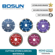 BOSUN DIAMOND CUTTING DISC 4" INCH F1GP / F2AB / F3AB / F3GP / F4ST   FOR BRICKS CEMENT CONCRETE  HE