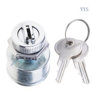 YYS 17421G1 17134G1 Replacement Part 2 Terminals Ignition Start Switch with 2 Keys