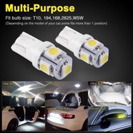 T10 5050 5 smd led bulb T10 194 168 5smd led bulb white red yellow T10 LED interior light w5w