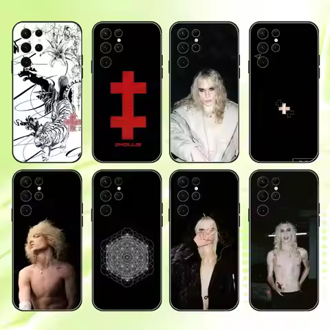 2hollis The Star Tour Phone Case For Samsung S 25,24,23,22,30,21,10,9,Ultra,Plus,Lite,FE,4,5G Black 