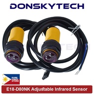 E18‐D80NK Adjustable Infrared IR Proximity Sensor 3-80 cm for Smart Robot Car Obstacle Avoidance