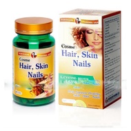 Pills to prevent HAIR loss, brighten SKIN, strengthen NAILS Cosme HAIR, SKIN, NAILS Bottle of 60 vi 