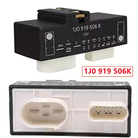 1PCS 1J0919506K Cooling Fan Control Relay Module 1J0 919 506 K 1J0 919 506K For VW Audi A3 TT Golf J