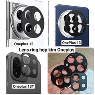 Alloy Lens Ring Protects Cam Cluster, Camera Hole – For OnePlus 13 / 12 / 13T 1Plus Series