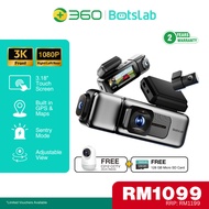 Botslab G980H 3-Channels 3K + 4x 1080P Front + Rear + Sides Dashcam Camera