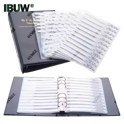 Capacitors Kit SMD Capacitor Sample Book 0201 0402 0603 0805 1206 Assortment Pack DIY