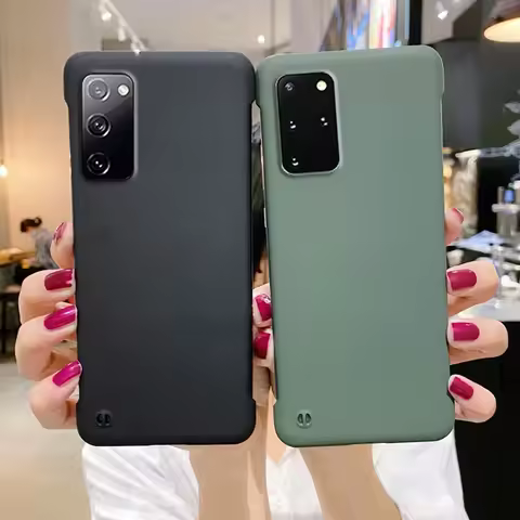 Slim Hard Plastic Frameless Phone Case For Samsung Galaxy S24 S23 S22 S21 S20 FE S10 Note 20 Ultra 1