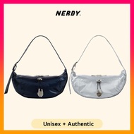 NERDY Stamp Shirring Hobo Bag (2024New)