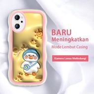 Jasouwe Realme 5 5i 5s 6 6i 6S 7i C17 8 8i 9 pro plus 9i Phone case 3D Pattern D.Duck colorful wave 