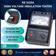 KYORITSU 3123A Analogue Insulation Tester - 100% New &amp; Original