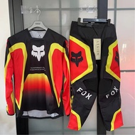 FOX Racing Flexair ryvr Limited Editionเสื้อเจอร์ซีย์นักปั่นและกางเกงMXชุดเกียร์Combo MTB ATV Off Ro