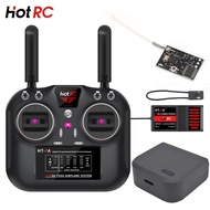 Hotrc HT-8A 2.4G 8CH FHSS GFSK Transmitter Remote Controller SBUS Receiver For Model Airplane Drone 