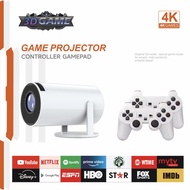 Projector HY300 Game/X8MAX iPhone/Android 11 HDMI WiFi6 260 Lumens 1280 * 1080P Home Theater YouTube