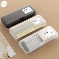 LOLLIPOP1 Pencil Holder, Transparent High-quality Storage Box, Versatile Large Capacity Plastic Dura