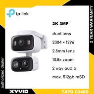 TP-LINK TAPO C246D Indoor/Outdoor Dual Lens Pan/Tilt Security Camera CCTV