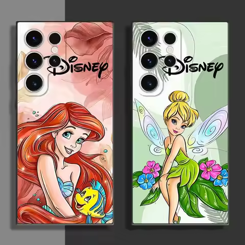 Disney Princess Ariel Phone Case for Samsung Galaxy S22 Plus S21 5G S21 FE S24 S25 Ultra S20 S23 Ult