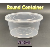 Round Container 750ML-50PCS