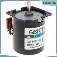[AmlesoMY] AC 220V Motor Synchronous Motor AC Motor Electric Motor,  Noise And Gringer  Loss