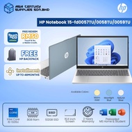 HP Notebook 15-fd0057TU 15-fd0058TU 15-fd0059TU 15.6 FHD/i5-1335U/8GB Ram/512GB SSD/Intel Iris X/MS 