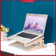 Wood Stand Wooden Laptop Stand Computer Stand Monitor Stand for 10-17.6inch Laptop