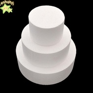 LANJ 4/6/8 inch Cake Foam Mould Flower Decor Dummy Party DIY Polystyrene Styrofoam
