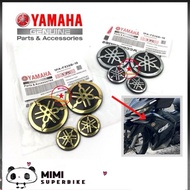 STICKER EMBLEM LOGO 3D YAMAHA Y15ZR LC135 Y16ZR EZ115 SRL115 SRL110 R15 R25 MT15 MT25 V8 FI LAMBANG 