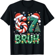 Bruh 67 Six Seven 6 7 Meme Christmas Funny T-Shirt