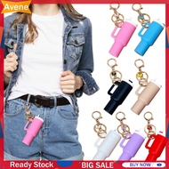 Mini Cup Keychain Butterfly Chapstick Holder Keychain Handbag Charms Key Ring for Stanley Cup Access