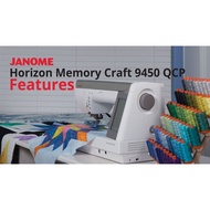 Janome Horizon Memory Craft 9450QCP Professional [QUILTERS' CHOICE]