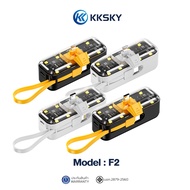 KKSKY powerbank 10000mAh Mini พาวเวอร์แบงค์ Fast Charge แบตสำรอง Type C ความจุเยอะ ขนาดเล็ก แบบพกพา พร้อมไฟ LED ขนาดเล็ก