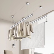 1.5M/2M/2.4 Meter Ceiling Mounted Lifting Clothes Hanger/Lifting Drying Rack丨Ampian Baju Siling 升降晾衣