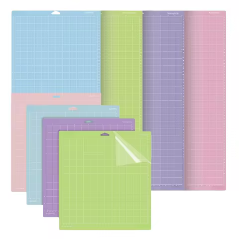 A Set Cutting Mat For Cricut Maker 3/Explore 3, Variety Adhesive Cut Mats Variety Cut Mats for Craft