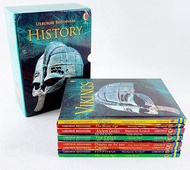 (In Stock) พร้อมส่ง ชุดหนังสือ เรื่องราวประวัติศาสตร์สำคัญของโลก Usborne Beginners History 10 Books Set
