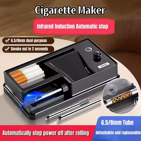 WE PUFF 6.5/8mm Dual-use Electric Cigarette Rolling Machine with Infrared Sensor Tobacco Injector Ma
