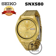 SEIKO5 ของแท้ 100% นาฬิกาออโต้เมติก ตัวเรือนและสาย 2 กษัตริย์ ประกันศูนย์ Seiko 1 ปี SNKK76 SNKL48 S