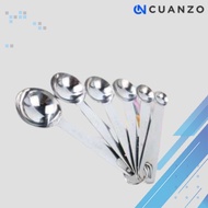 6 PCS Stainless Steel Measurement Spoon Measuring Spoon / Measuring Spoon Tool Measuring Measuring M
